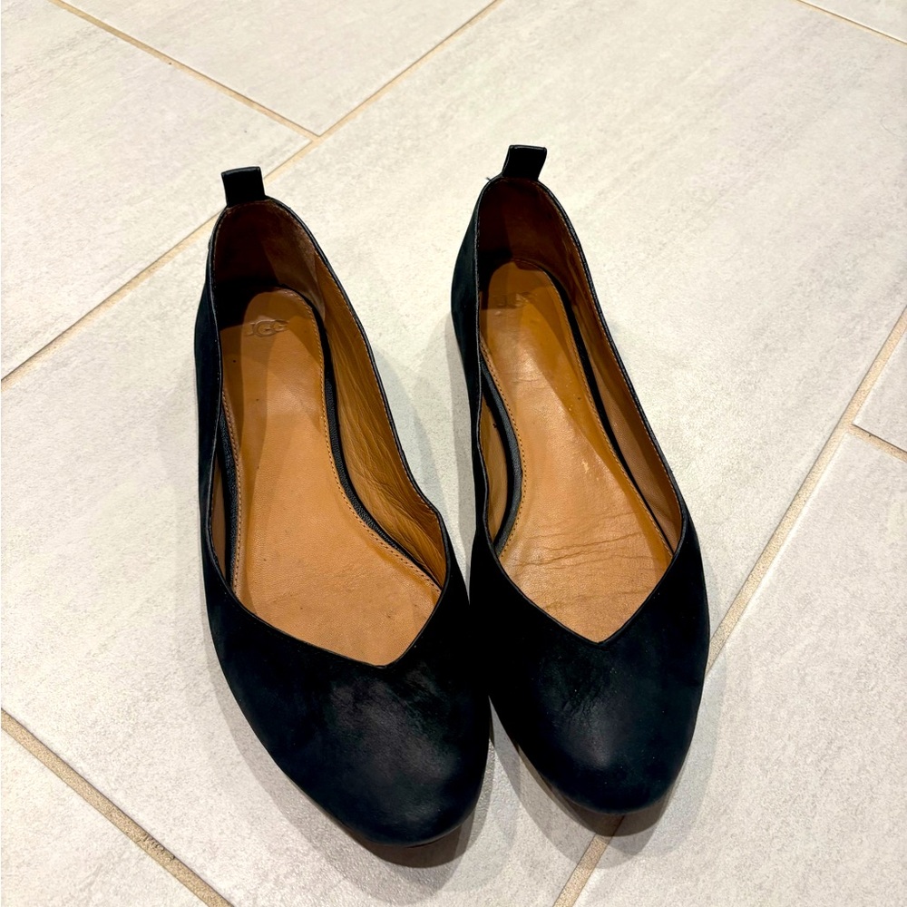 UGG suede loafers